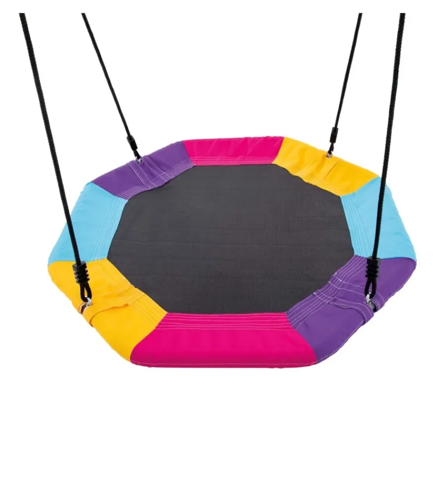 Clearance Altalena grigio con set di gioco a 3 funzioni 343x235x200 cm - cod. 44134 Giochi E Casette Bimbo