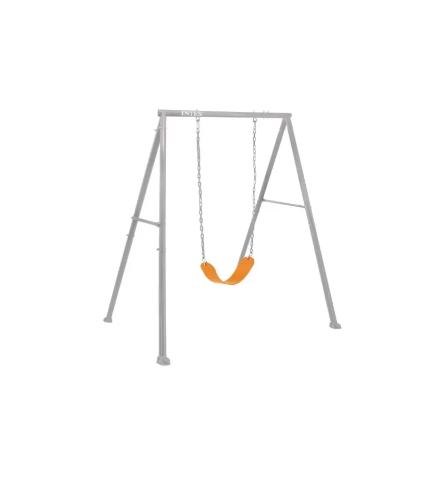 Giochi E Casette Bimbo-Intex Altalena grigio 2-in-1 con seggiolini intercambiabili 170x235x200 cm - cod. 44114