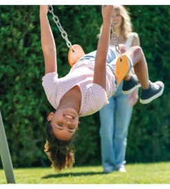 Giochi E Casette Bimbo-Intex Altalena grigio 2-in-1 con seggiolini intercambiabili 170x235x200 cm - cod. 44114