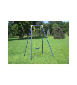 Online Altalena per bambini essenza "1 misura" in acciaio e plastica colore blu 145x142x182 cm Giochi E Casette Bimbo