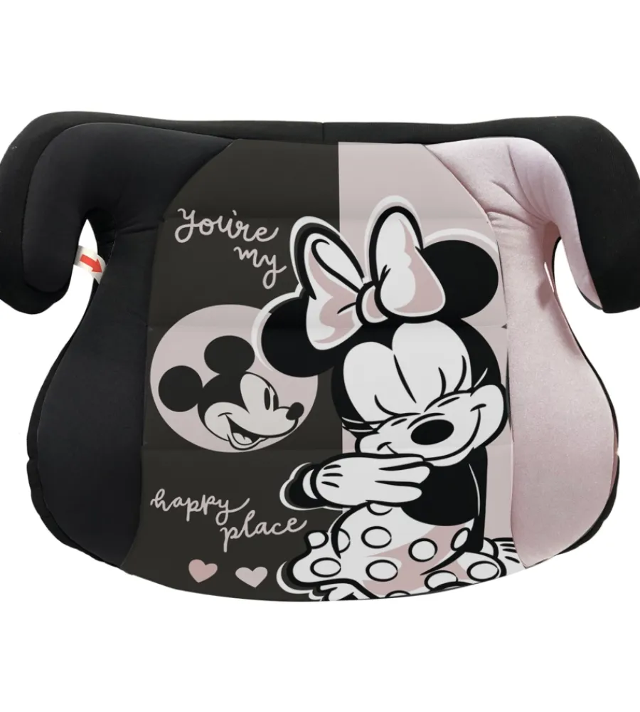 Auto Interno- Alzabimbo isofix minnie adatto a bambini con altezza da 125 a 150 cm