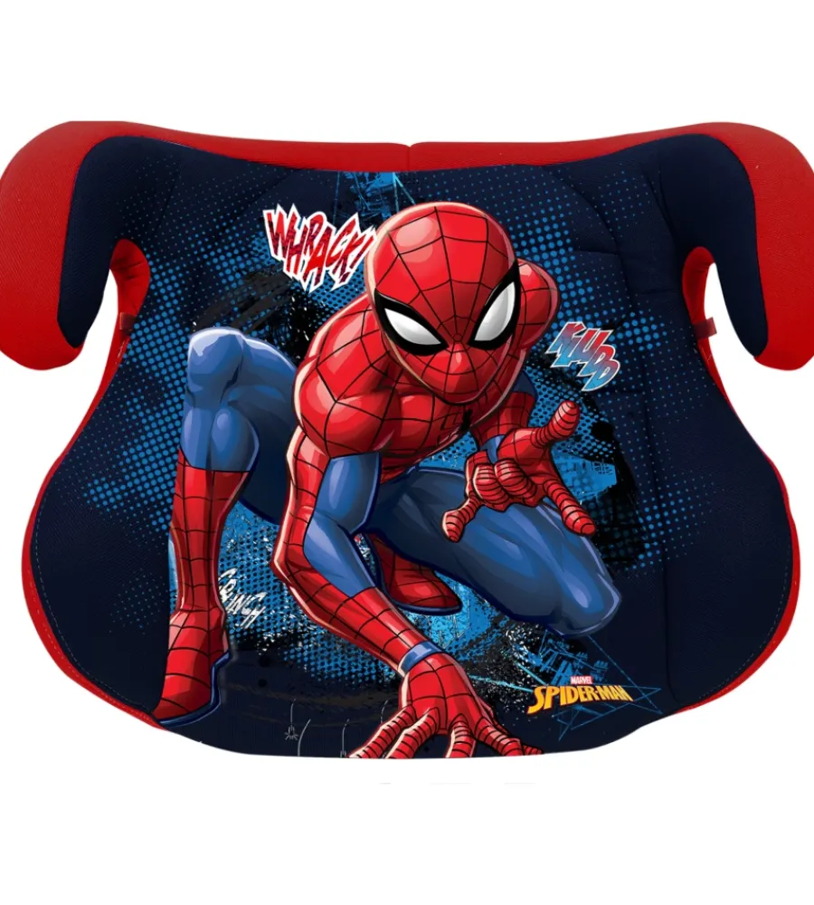 Auto Interno- Alzabimbo isofix spiderman per bambini con altezza da 125 a a150 cm uomo ragno