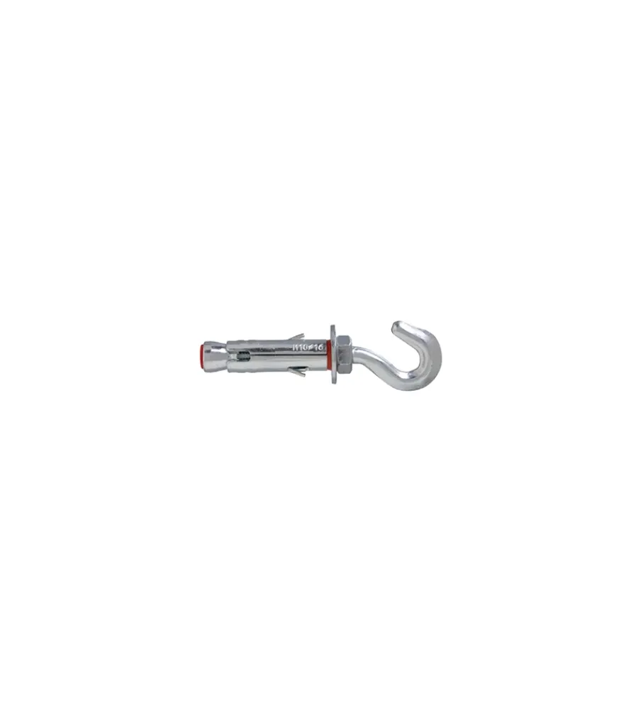 Discount Ancoranti meccanici a 2 settori ø 12 con gancio forgiato m6 - 4 pz. Sistemi Di Fissaggio