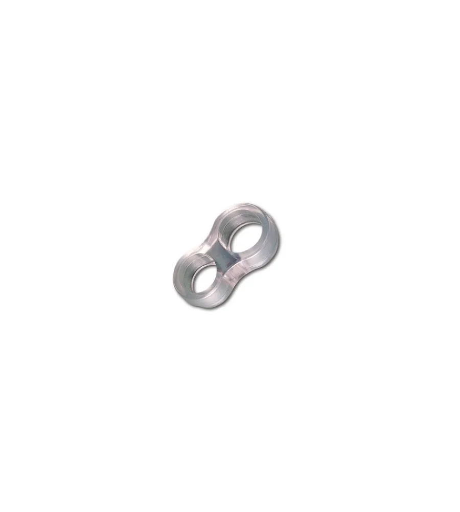 Accessori- Anelli salvamaniglia - trasparente - 4 pz.
