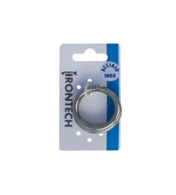 Sistemi Di Fissaggio|Anello tondo saldato ø 6 x 35 mm. in acciaio inox a4 - aisi 316 - 2 pz.