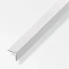 Ferramenta Per Mobili E Infissi-Alfer aluminium Angolare autoadesivo 20x20 pvc ottica - 1 metro.