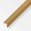 Ferramenta Per Mobili E Infissi-Alfer aluminium Angolare autoadesivo 20x20 pvc rov. chia - 1 metro.