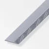 Ferramenta Per Mobili E Infissi-Alfer aluminium Angolare lamiera striata 29,5x53,6   1 m
