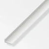 Alfer aluminium Ferramenta Per Mobili E Infissi|Angolare pvc bianco 25x20x2,0 - 1 metro.