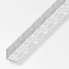 Ferramenta Per Mobili E Infissi-Alfer aluminium Angolare 35.5x35.5 acciaio zincato - 1 metro.