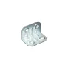 Angolari nervati - 37 x 20 mm. - zincato - 4 pz. Ferramenta Per Mobili E Infissi
