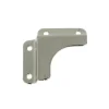 Ferramenta Per Mobili E Infissi- Angoli per fissaggio specchi - 25 x 25 mm. - acciaio nichelato - 4 pz.