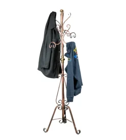Outlet Appendiabiti in ferro battuto, h180 cm Decorazione Ambienti