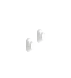 Accessori Bagno|Appendino singolo bianco
