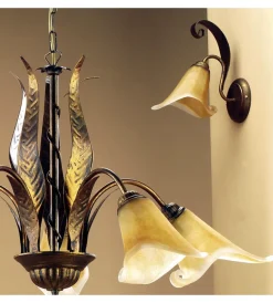 Clearance Applique 1 luce "alga" bronzo e14 Illuminazione Per Interno