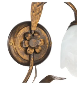 Onli Illuminazione Per Interno|Applique 1 luce "sonia" bronzo e14