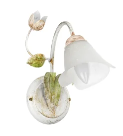Onli Illuminazione Per Interno|Applique 1 luce "wilma" bianco e14
