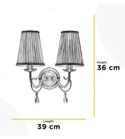 Illuminazione Per Interno-Onli Applique 2 luci 
