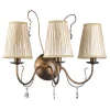 Applique 3 luci "delia" bronzo e14 Illuminazione Per Interno