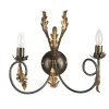 Illuminazione Per Interno|Applique 2 luci onli "gretel" bronzo e14
