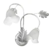 Illuminazione Per Interno-Onli Applique 2 luci "marilena" argento e14
