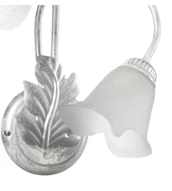 Illuminazione Per Interno-Onli Applique 2 luci "marilena" argento e14