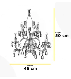 Illuminazione Per Interno-Onli Applique 5 luci