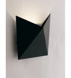 Discount Applique a led "stealth" alluminio nero, 420lm Illuminazione Per Esterno