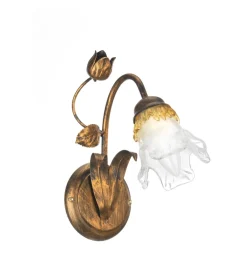 Onli Illuminazione Per Interno|Applique "arianna" 1 luce in bronzo, e14