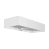 Outlet Applique bianca 6w con pannello solare e sensore movimento, 9,7x23x4,27 cm Illuminazione Per Esterno