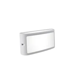 Illuminazione Per Esterno|Applique da esterni "screen" bianca 700lm, 100w
