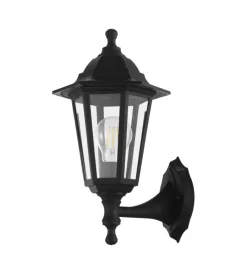 Illuminazione Per Esterno-Eglo Applique da esterno "duanera" nero 28w