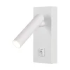 Illuminazione Per Interno|Applique da hotel  bianca per lettura 2w, 3000k
