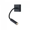 Online Applique da hotel regolabile nera 3w, 3000k Illuminazione Per Interno