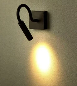 Online Applique da hotel regolabile nera 3w, 3000k Illuminazione Per Interno