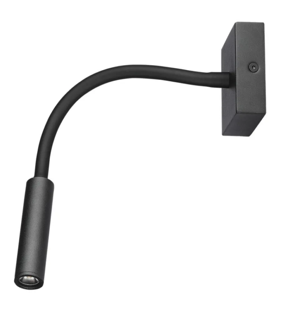 Online Applique da hotel regolabile nera 3w, 3000k Illuminazione Per Interno