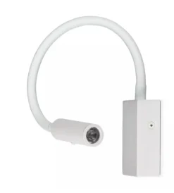 Illuminazione Per Interno- Applique da hotel regolabile bianca 3w, 3000k