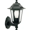 Illuminazione Per Esterno- Applique "kayak " nera verso l'alto, e27