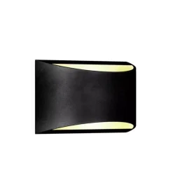 Illuminazione Per Esterno|Applique led da esterno a doppio fascio luminoso vtac "bridgelux" nero 4000k