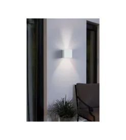 Online Applique led da esterno "barcarola" bianca, 550 lm Illuminazione Per Esterno