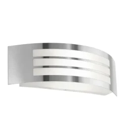 Hot Applique led da esterno "leiros" grigio 25w Illuminazione Per Esterno