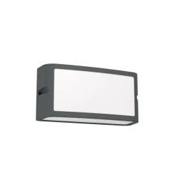 Eglo Illuminazione Per Esterno|Applique led da esterno "camarda" antracite 4000k