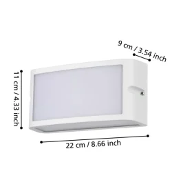 Eglo Illuminazione Per Esterno|Applique led da esterno 