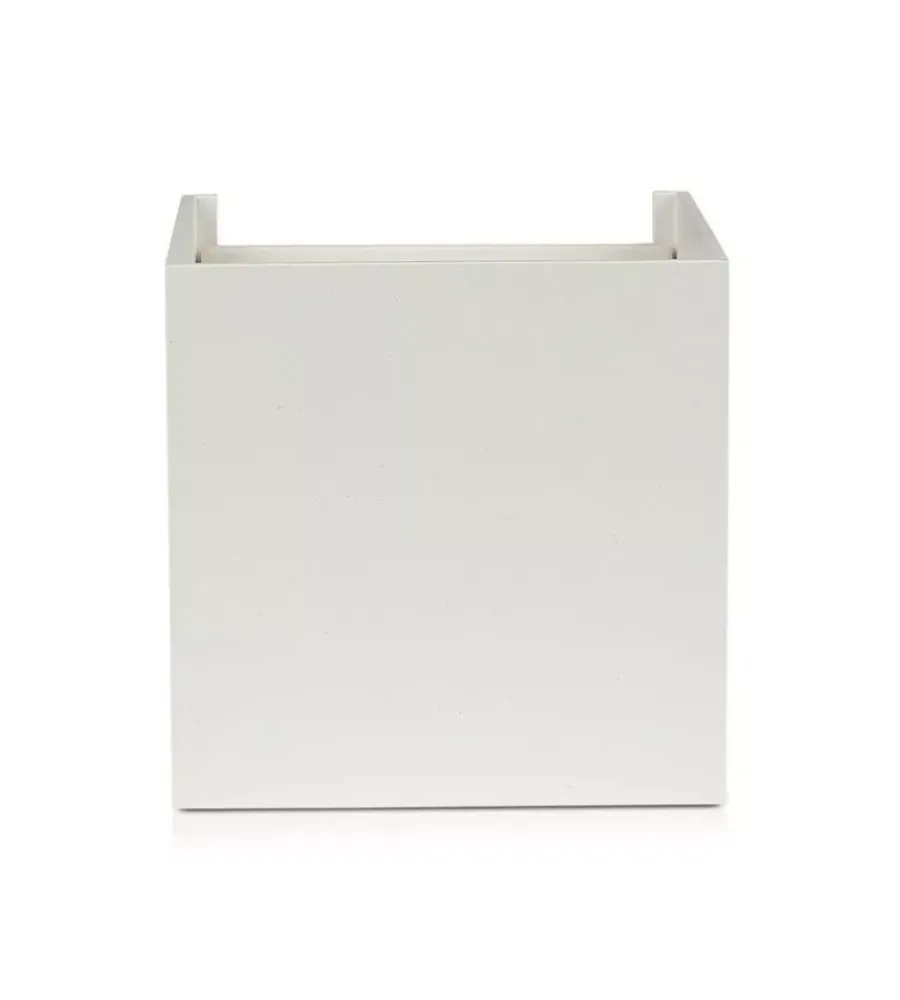 Illuminazione Per Esterno|Applique led da esterno quadrata a doppio fascio luminoso vtac bianco 4000k