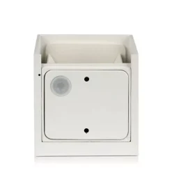 Illuminazione Per Esterno|Applique led da esterno quadrata a doppio fascio luminoso vtac bianco 4000k