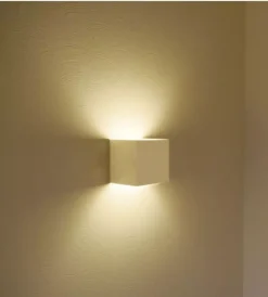 Illuminazione Per Esterno- Applique led da esterno quadrata a doppio fascio luminoso vtac bianco 3000k