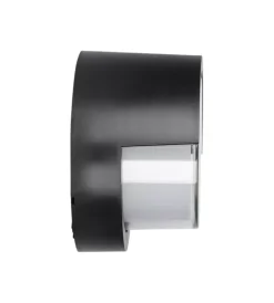 Hot Applique led da esterno rotonda semicoperta vtac nero 3000k 7w Illuminazione Per Esterno