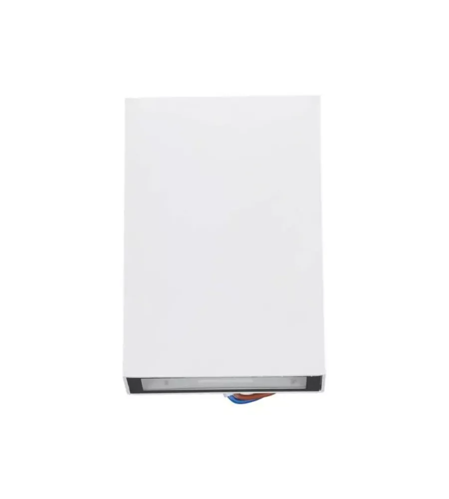 Illuminazione Per Esterno|Applique led da esterno rettangolare verticale a doppio fascio luminoso vtac bianco 3000k