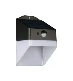 Illuminazione Per Esterno- Applique led da esterno vtac nero con sensore 4000k