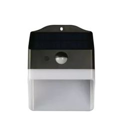 Illuminazione Per Esterno- Applique led da esterno vtac nero con sensore 4000k